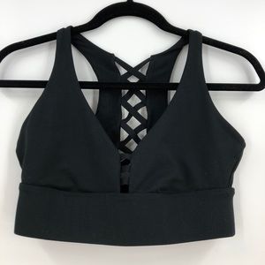 Fabletics cici Lattice sports bra size M-L? Black